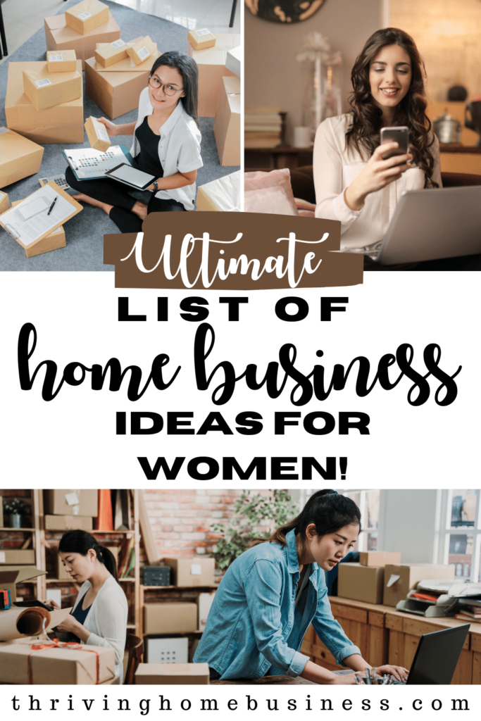 list of home business ideas for women 